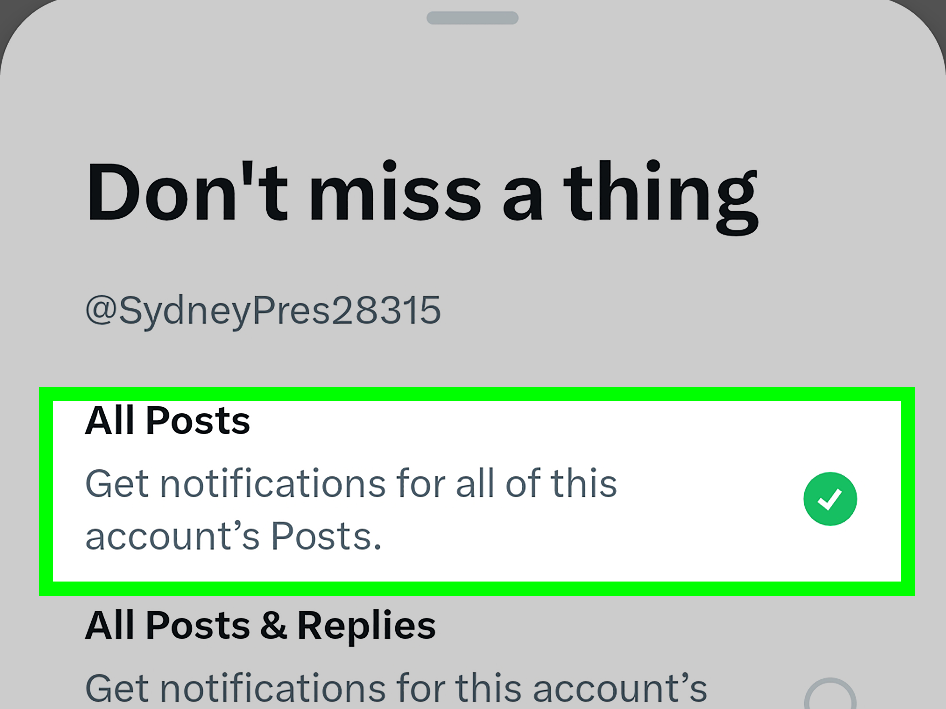 How to Get Push Notifications for a Users Tweets on Twitter for Android App